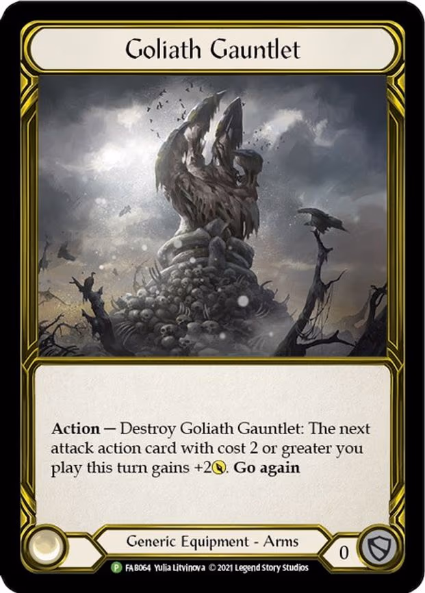 Goliath Gauntlet (Golden) - Promo (FAB064)