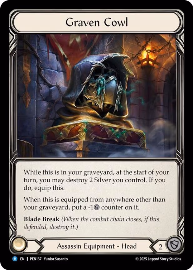 Graven Cowl - Rare (PEN137)