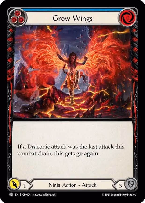 Grow Wings (Blue)