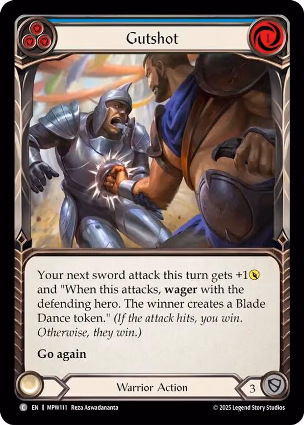 Gutshot (Blue) - Common (MPW111)