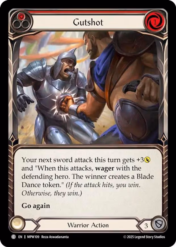 Gutshot (Red) - Common (MPW109)