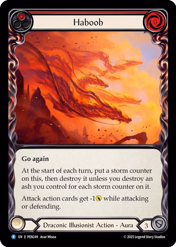 Haboob (Red) - Rare (PEN249)