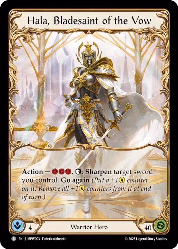 Hala, Bladesaint of the Vow - Basic (MPW003)