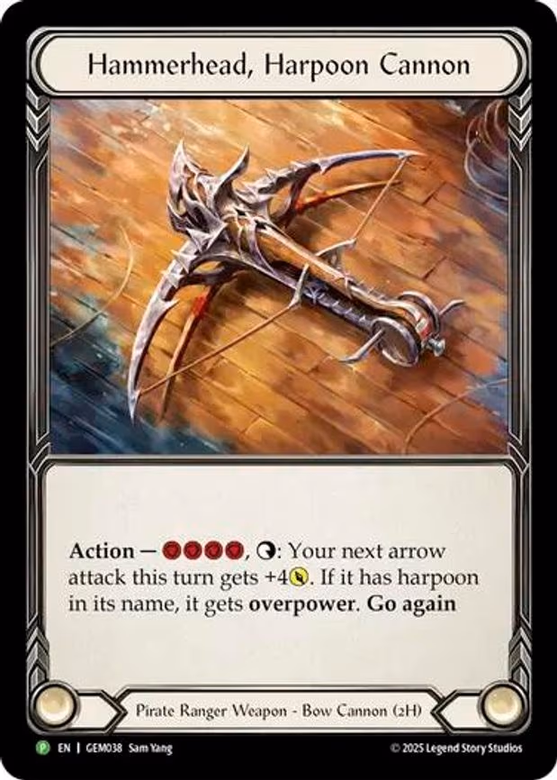 Hammerhead, Harpoon Cannon