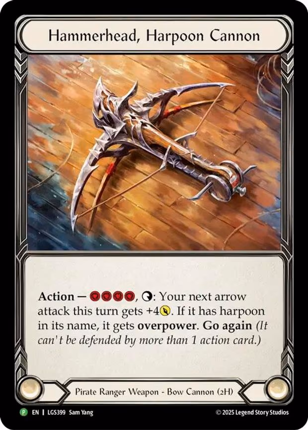 Hammerhead, Harpoon Cannon