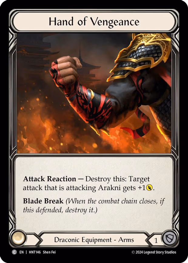Hand of Vengeance - Common (HNT146)