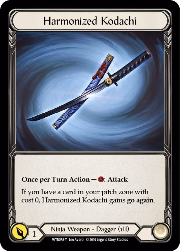 Harmonized Kodachi // Rhinar, Reckless Rampage