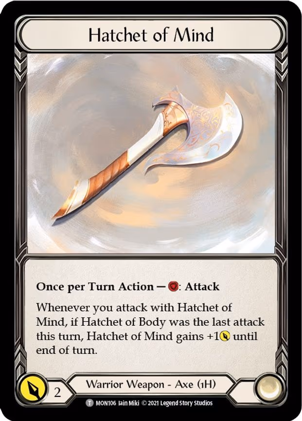 Hatchet of Mind // Spectral Shield - Token (MON106 // MON104)
