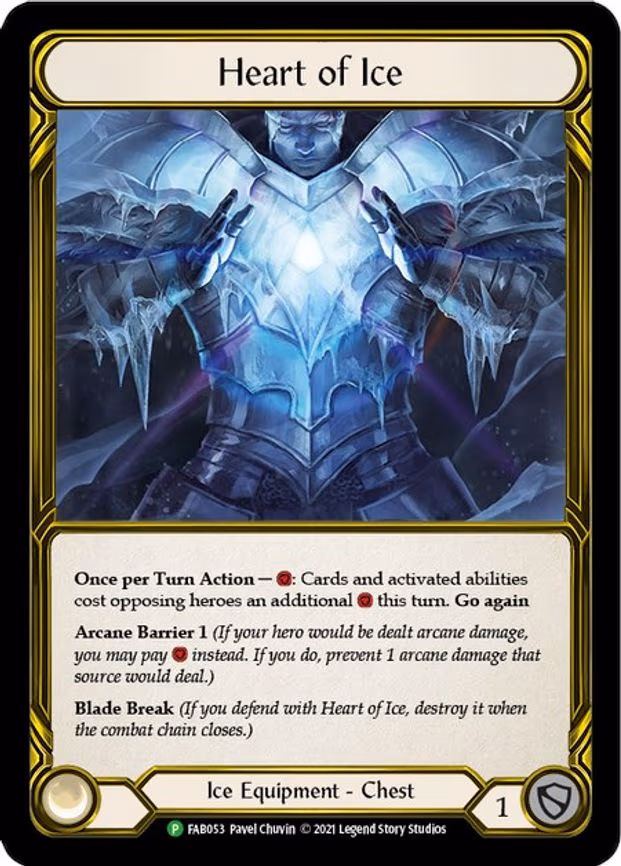 Heart of Ice (Golden) - Promo (FAB053)