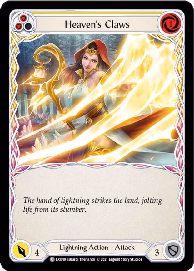 Heaven's Claws (Yellow)