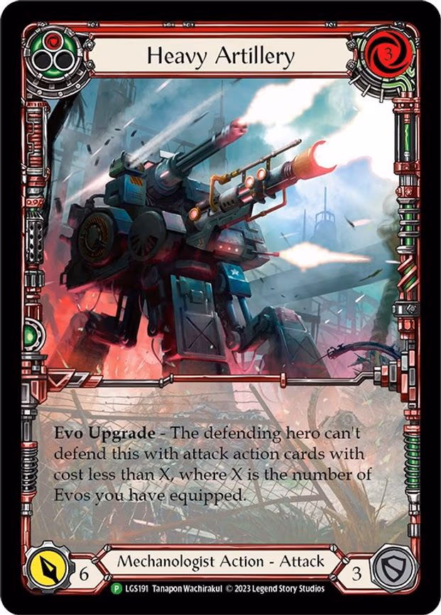 Heavy Artillery (Red) - Promo (LGS191)