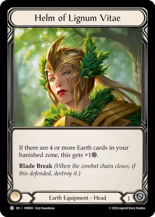 Helm of Lignum Vitae