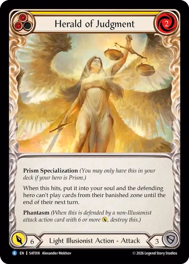 Herald of Judgment - Rare (SAT018)