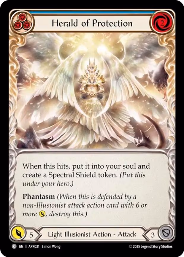 Herald of Protection (Blue)