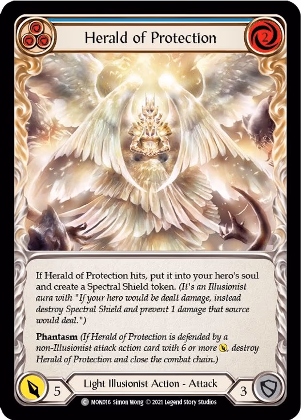Herald of Protection (Blue)