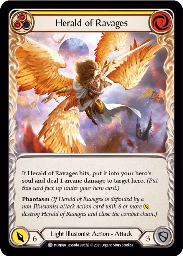 Herald of Ravages (Yellow) - Common (MON018)