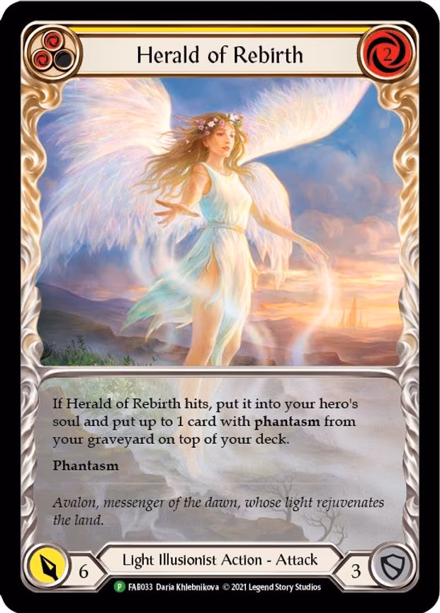 Herald of Rebirth (Yellow) - Promo (FAB033)