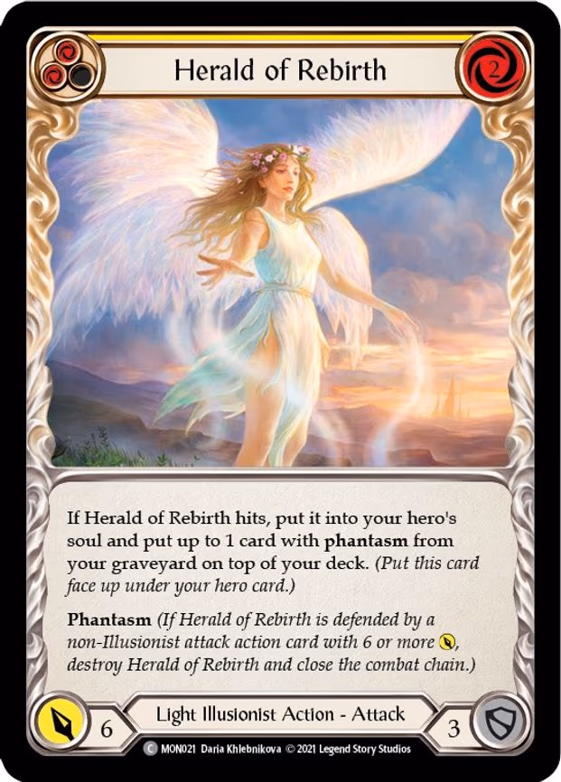 Herald of Rebirth (Yellow) - Common (MON021)