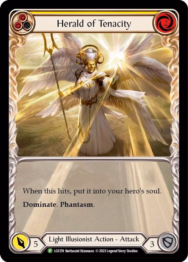 Herald of Tenacity (Yellow) - Promo (LGS174)