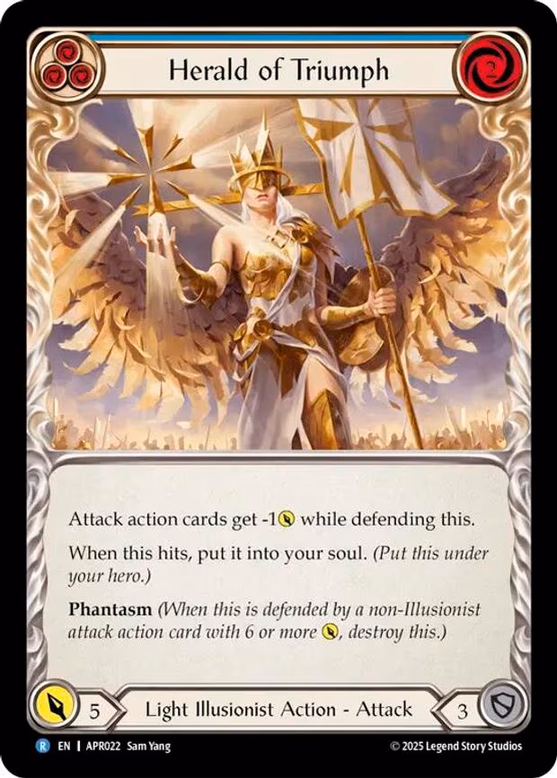 Herald of Triumph (Blue)