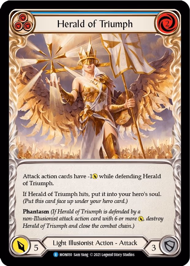 Herald of Triumph (Blue)