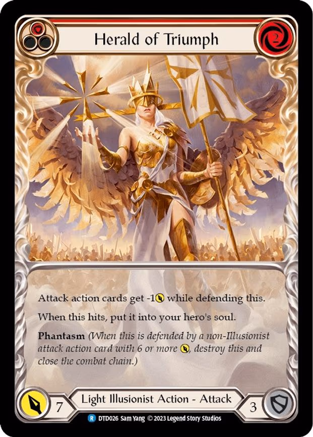 Herald of Triumph (Red) - Rare (DTD026)