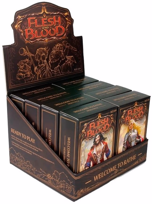 Hero Decks: Welcome to Rathe Display [1st Edition]