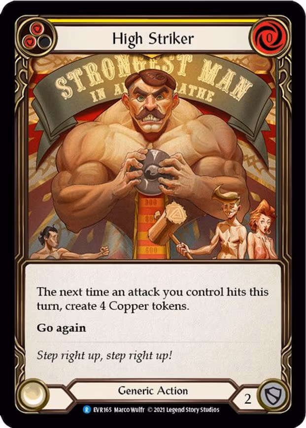 High Striker (Yellow) - Rare (EVR165)