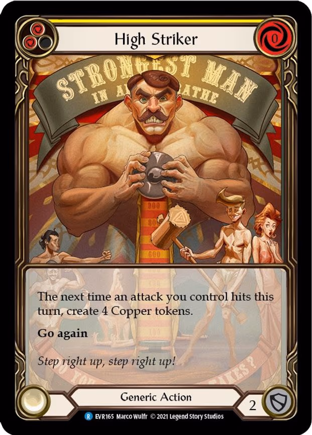 High Striker (Yellow) - Rare (EVR165)