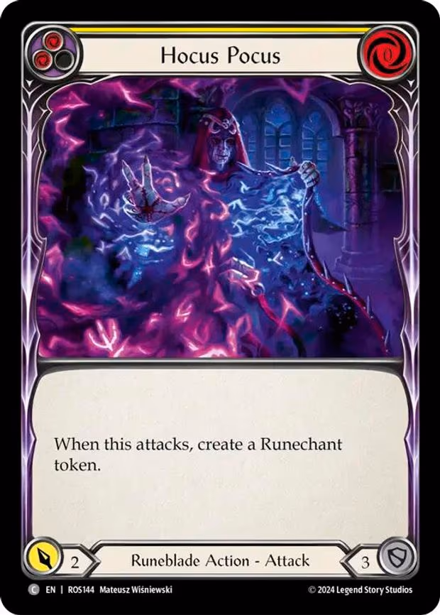 Hocus Pocus (Yellow) - Common (ROS144)