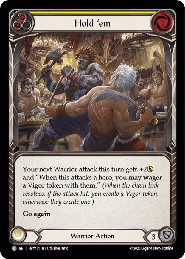 Hold 'em (Yellow) - Common (HVY131)