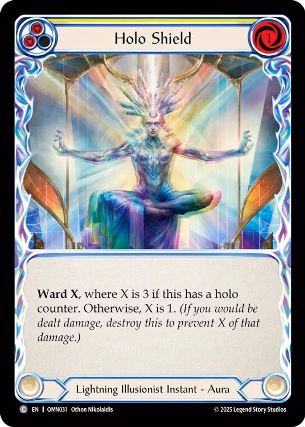 Holo Shield (Yellow) - Common (OMN031)