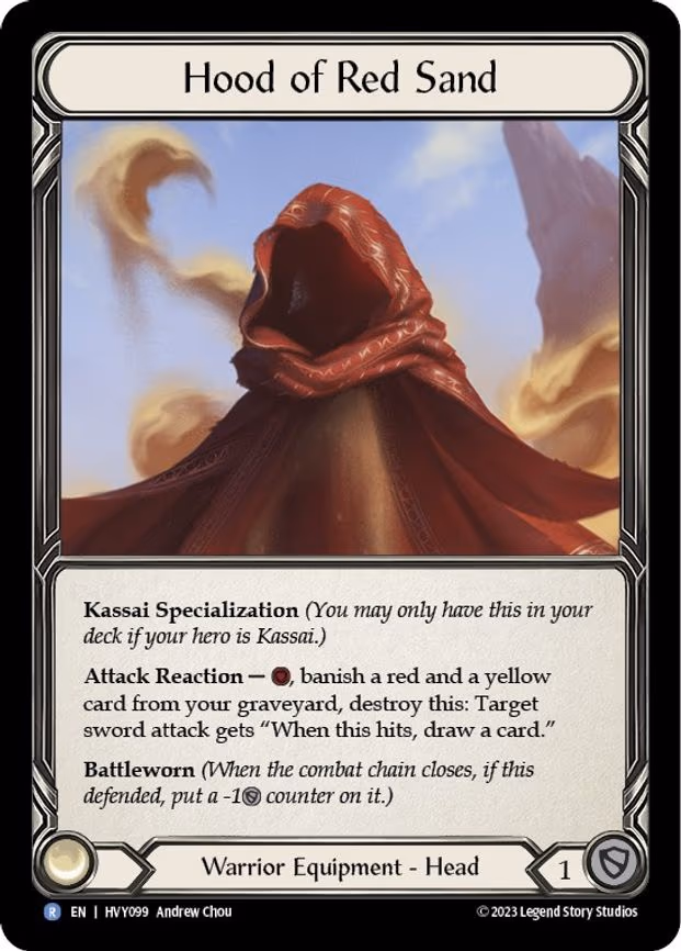Hood of Red Sand