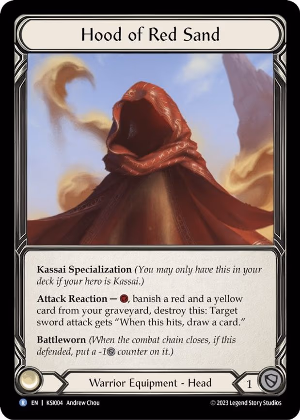 Hood of Red Sand