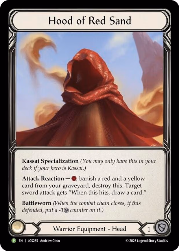 Hood of Red Sand