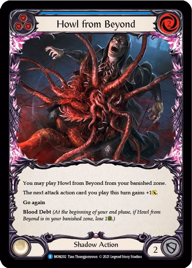 Howl from Beyond (Blue) - Rare (MON202)