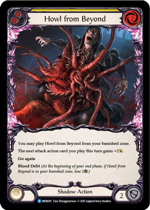 Howl from Beyond (Yellow) - Rare (MON201)