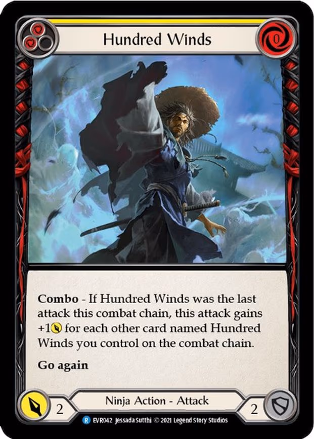 Hundred Winds (Yellow) - Rare (EVR042)