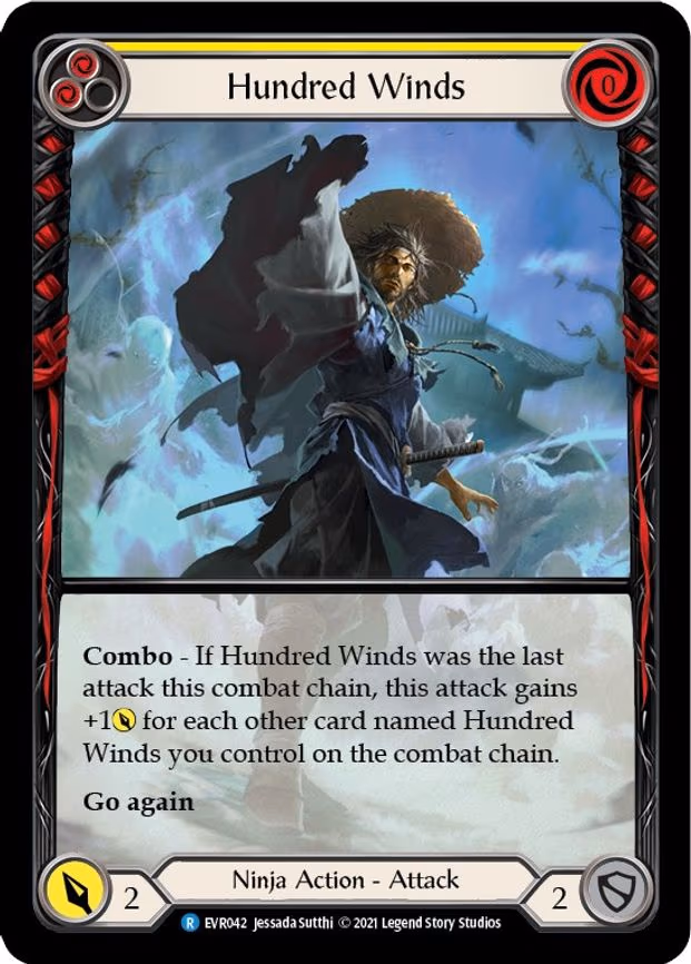 Hundred Winds (Yellow) - Rare (EVR042)