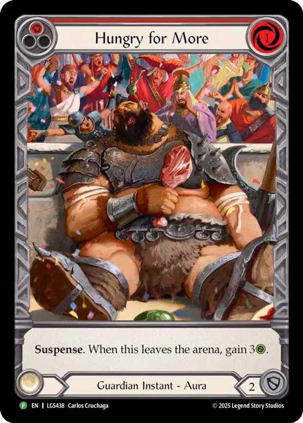 Hungry for More - Promo (LGS438)