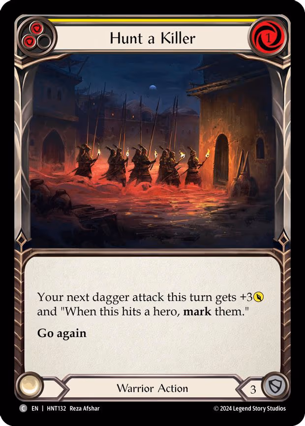 Hunt a Killer (Yellow) - Common (HNT132)