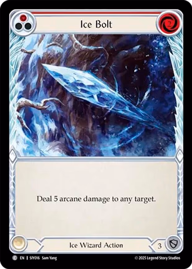 Ice Bolt (Red) - Common (SIY016)