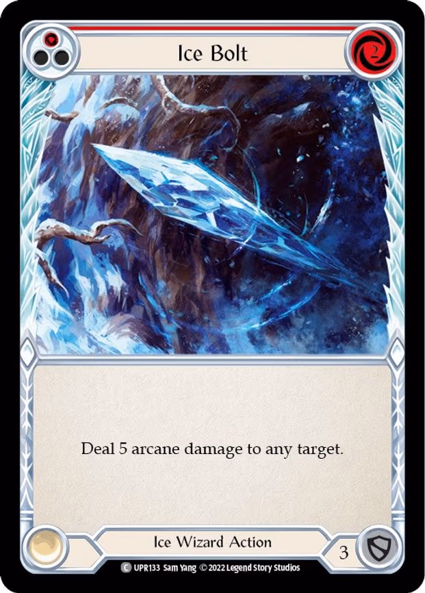 Ice Bolt (Red) - Common (UPR133)