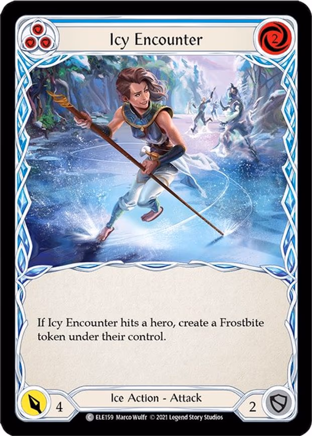 Icy Encounter (Blue) - Common (ELE159)