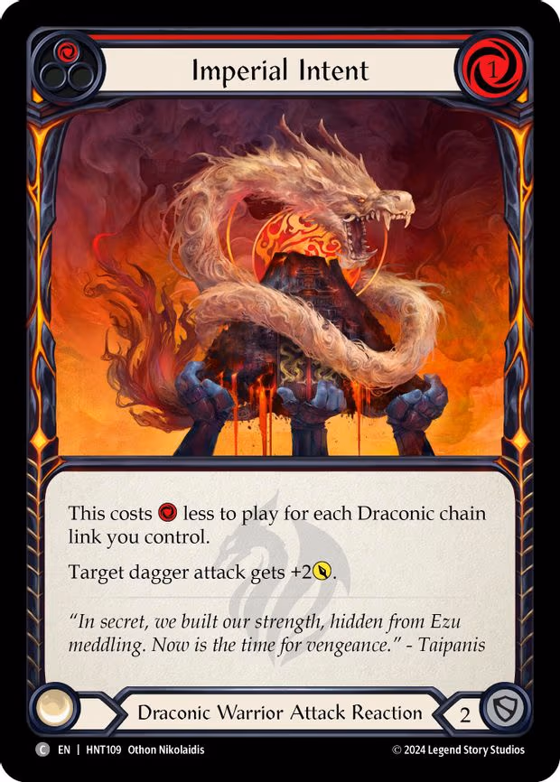 Imperial Intent (Red) - Common (HNT109)