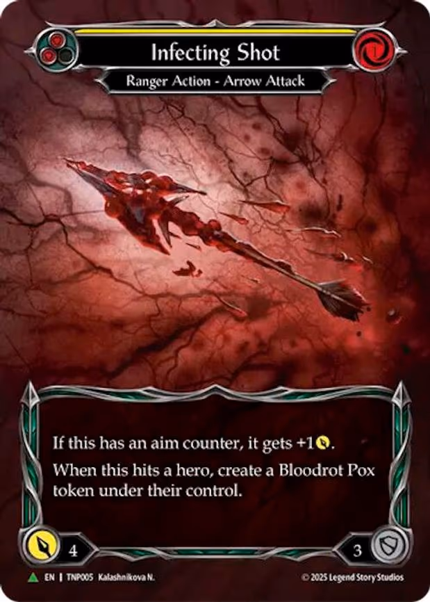 Infecting Shot (Yellow) (Marvel) - Promo (TNP005)