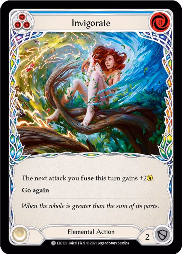 Invigorate (Blue) - Common (ELE105)
