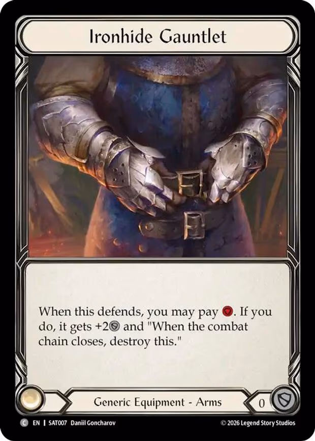 Ironhide Gauntlet - Common (SAT007)