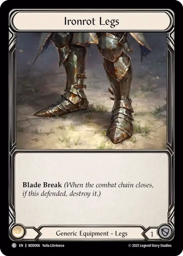 Ironrot Legs