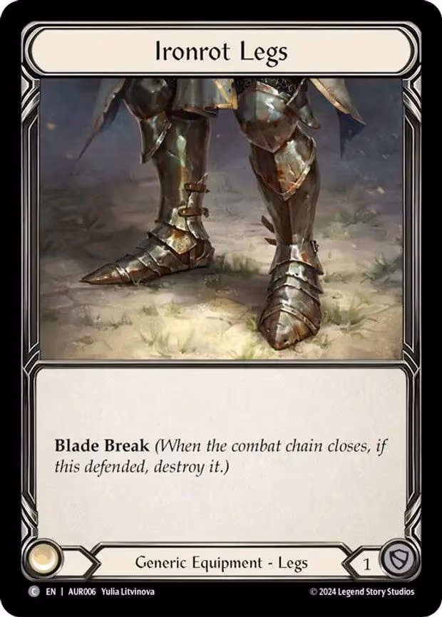 Ironrot Legs